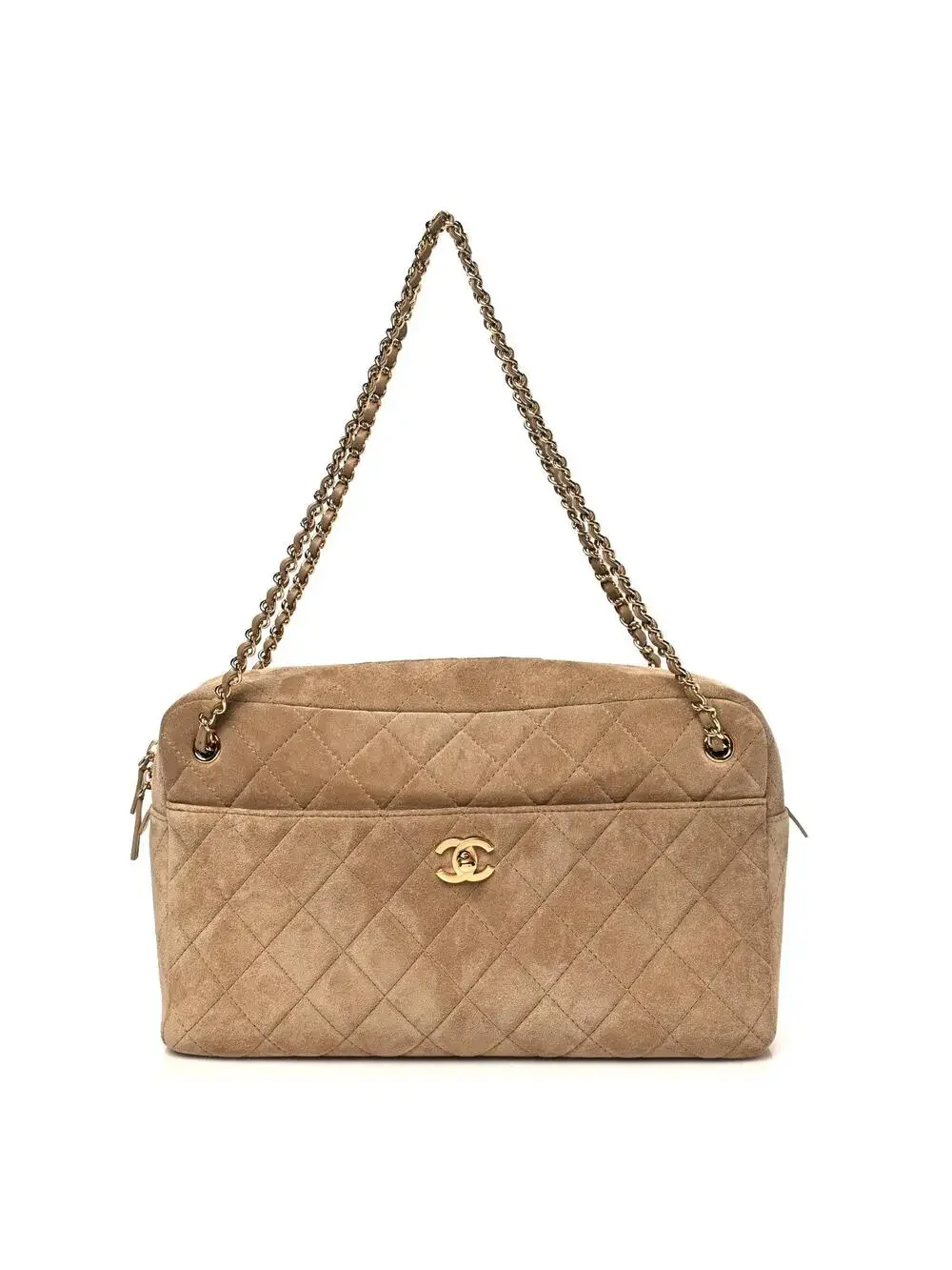 Chanel Suede Calfskin Quilted #295108C85B - Picture 1 of 11